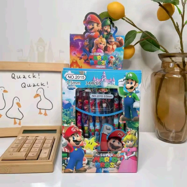 Erasable Gel Pen Mix Designs (12Pc)