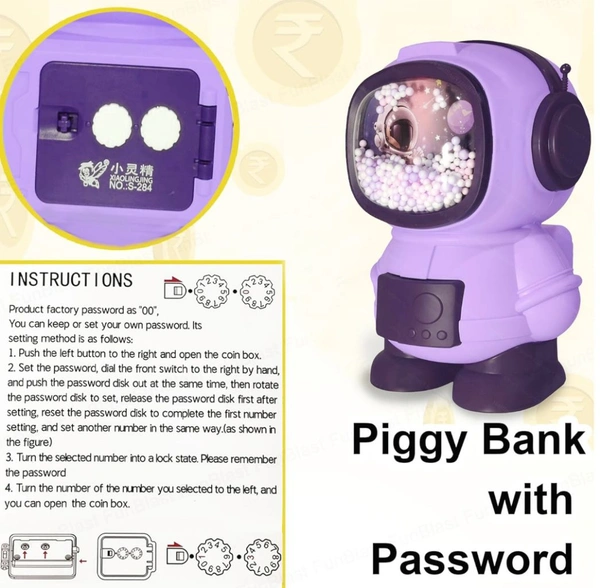 Space Money Bank Big S-284