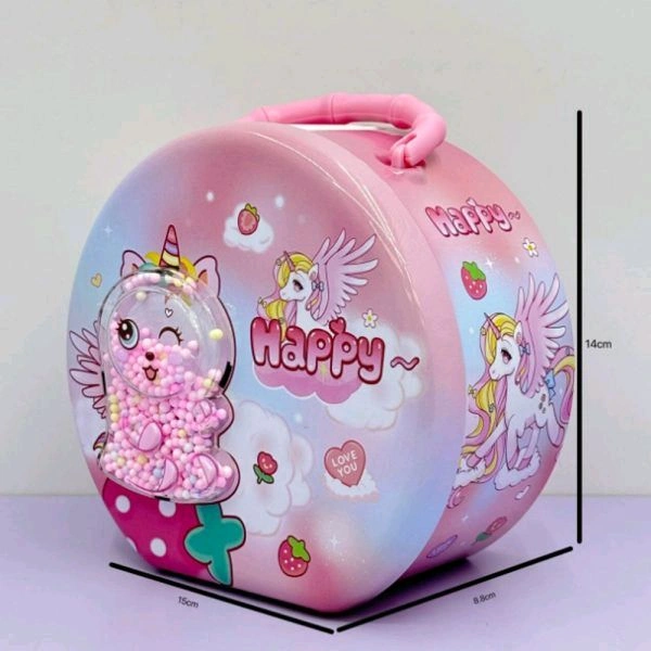 Metal Money Bank Unicorn S-276-B