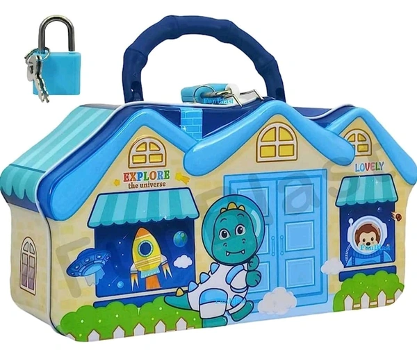 House Metal Pigy Bank