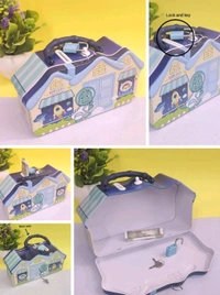 House Metal Pigy Bank