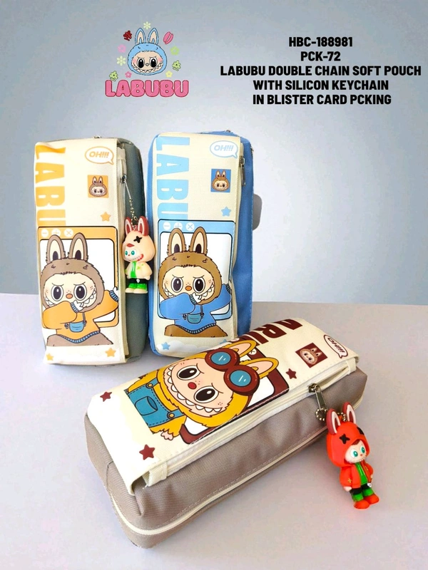 HBC-188981 Pouch Labubu W/Keychain