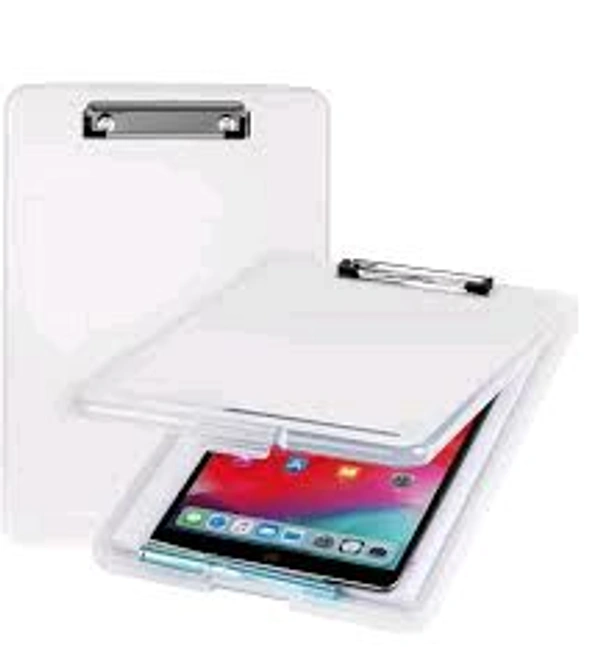 Transparent Writing Pad With Storage Case A4