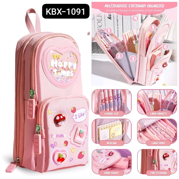 Pouch KBX-1091 Happy Times (Pink)