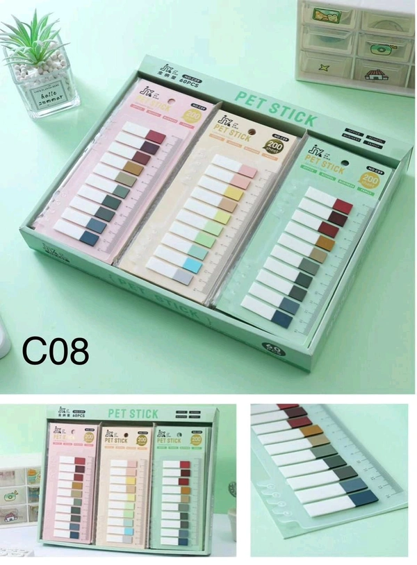 C08 PET Sticky Notes