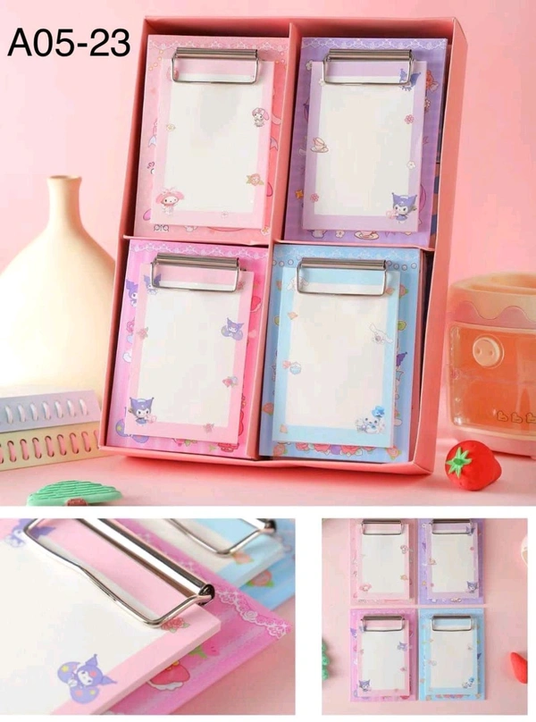 A05-23 Mini Dairy W/Pad Kuromi 