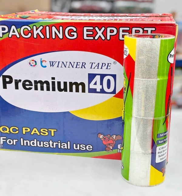 Cellotape IC 35 mtr 40 mic 3" Transparent (4 Pc Bamboo)