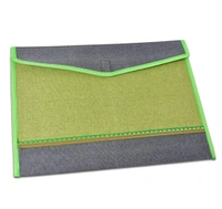 Jute Welcro Folder 10x14inch