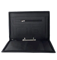 Leather 2D Ring File F/S Size