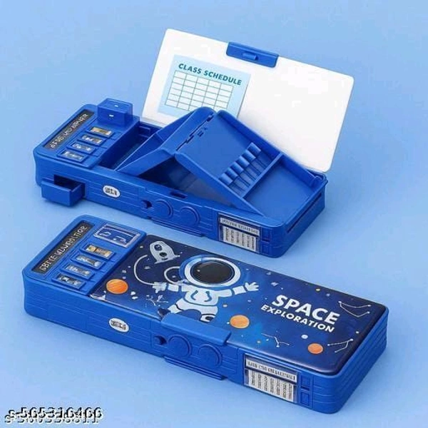 1208 Password Magnet Pencil Box 4 Button (Space)