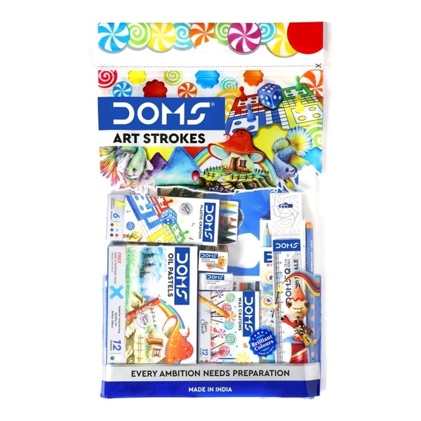 Doms Art Strokes Kit 149mrp 