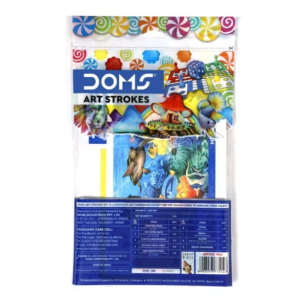 Doms Art Strokes Kit 149mrp 