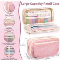 KS-PC-101 Pencil Pouch 3 Pocket