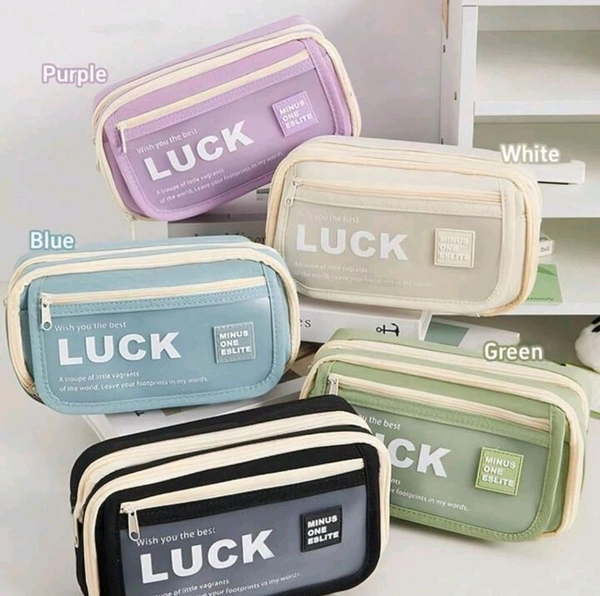 KS-PC-102 Pencil Pouch 3 Zip