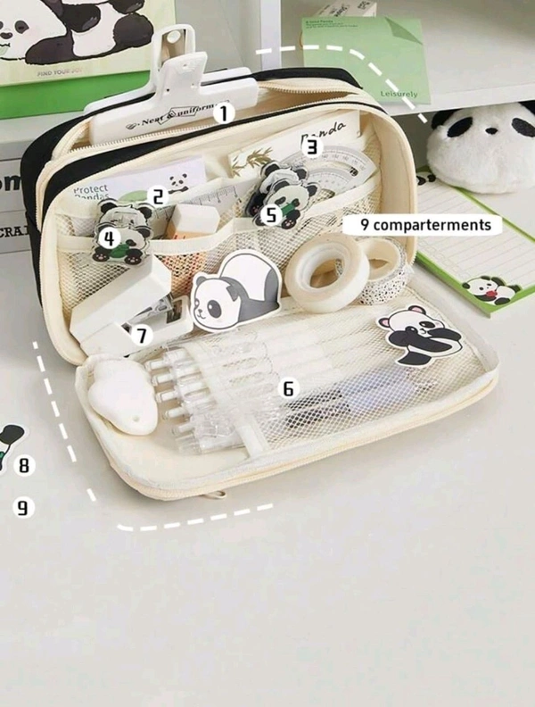 KS-PC-102 Pencil Pouch 3 Zip