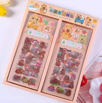 SZ-135 Stickers PET Transparent (3sheets)