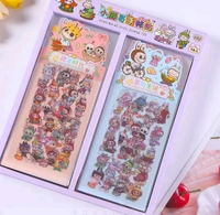 SZ-135 Stickers PET Transparent (3sheets)