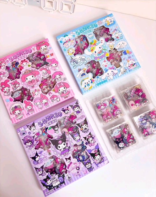 Stickers CYK 100 Stickers Mix Designs