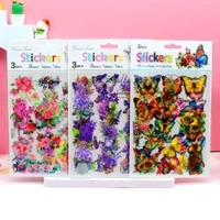 WX-SX Transparent Pet Stickers 3 Sheets (Mix Design)