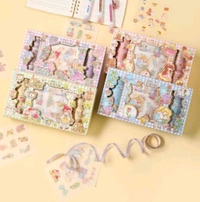 Washi Tape With Sticker Set Big
