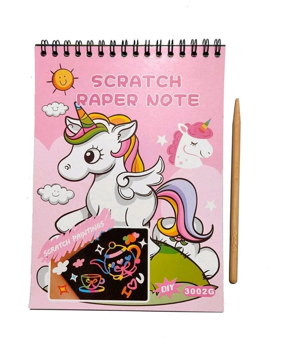 Scratch Note A4 Size