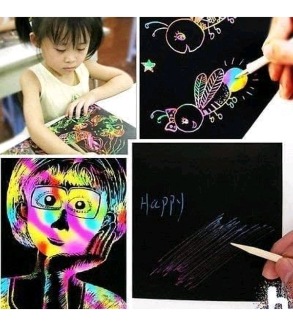 Scratch Note A4 Size