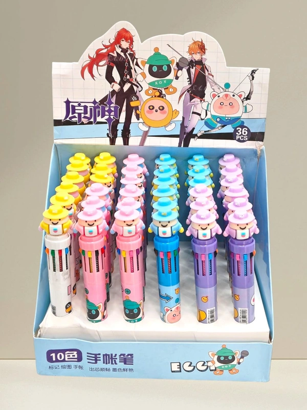 Pen 10 In 1 Mix Characters (36pc Pack)