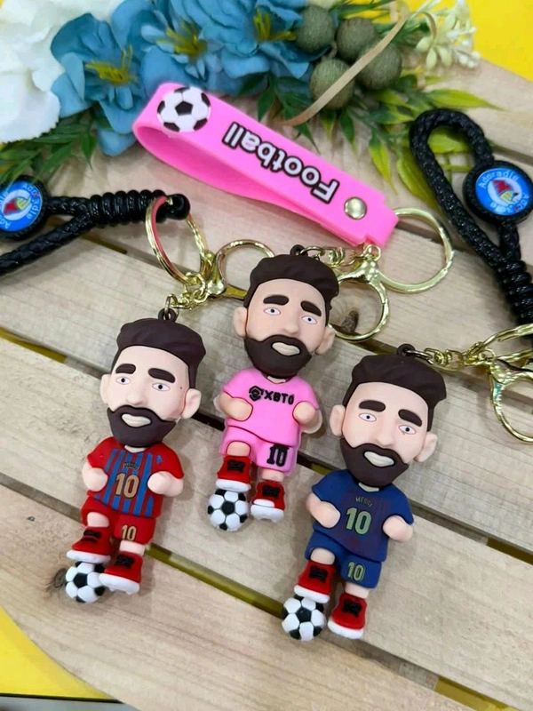 Football PVC Jumbo 1st Keychain - 2 (Loose)