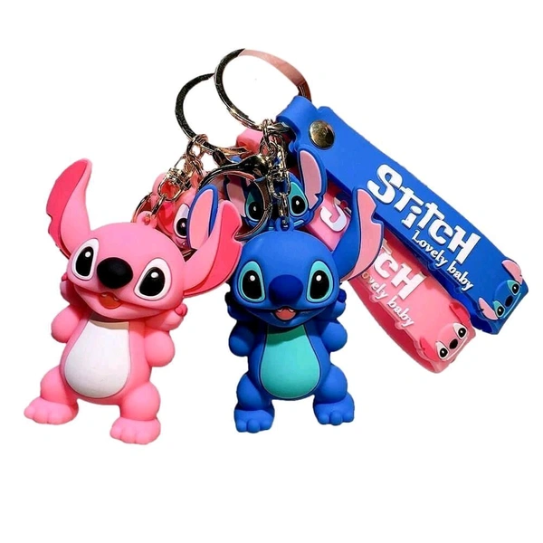 Stitch PVC Jumbo 1st Keychain (Loose)