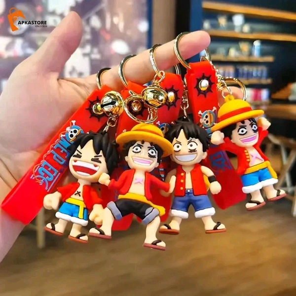 One Piece Luffy PVC Jumbo 1st Keychain (Loose)