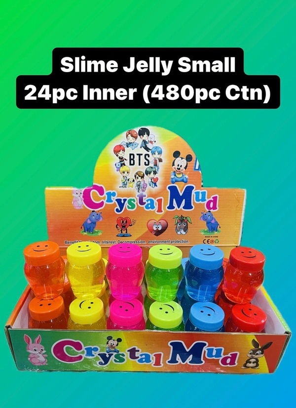 Slime Jelly Clay New 01 (24pc Box)