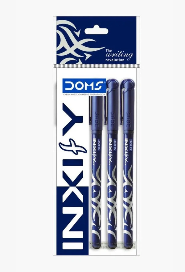 Doms INXIFY Ball Pen (5pc Pack) - Red