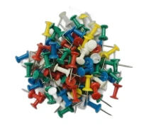 Plastic Push Pin Dabbi (50pc)