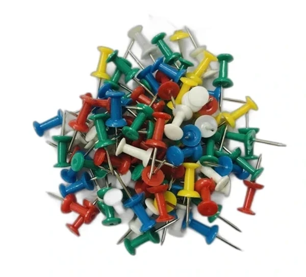 Plastic Push Pin Dabbi (50pc)