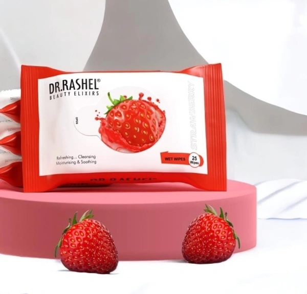 STRAWBERRY WET WIPES