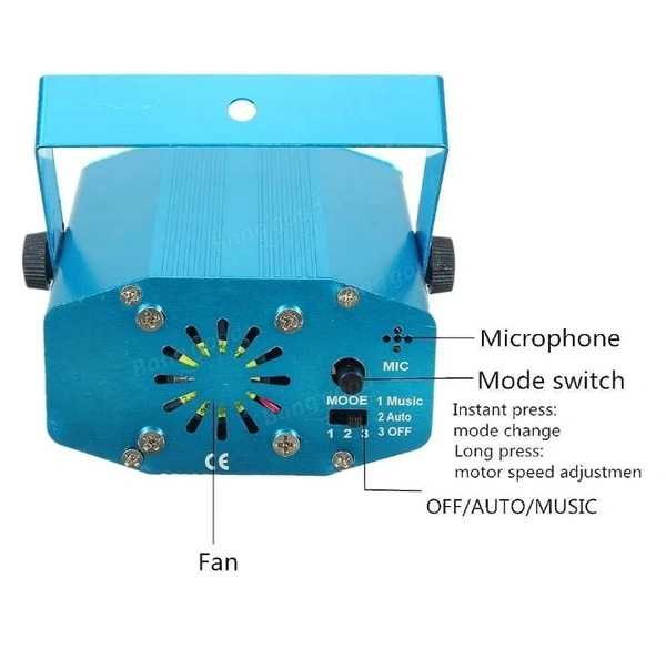Laser Light - Blue