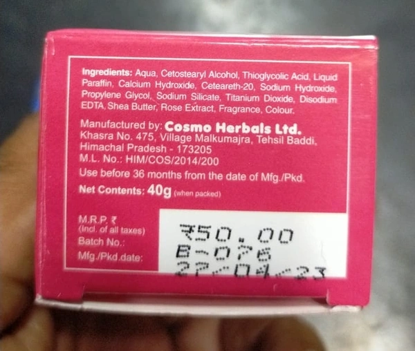 COSMO Hair Removal Cream 