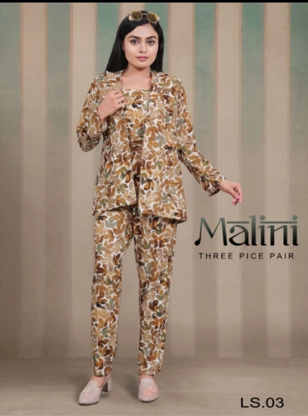 MALINI THREE PICE PAIR - M