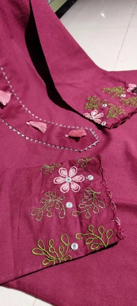 KDJ 2205 Premium Cotton Cord Set - Mexican Red, 42