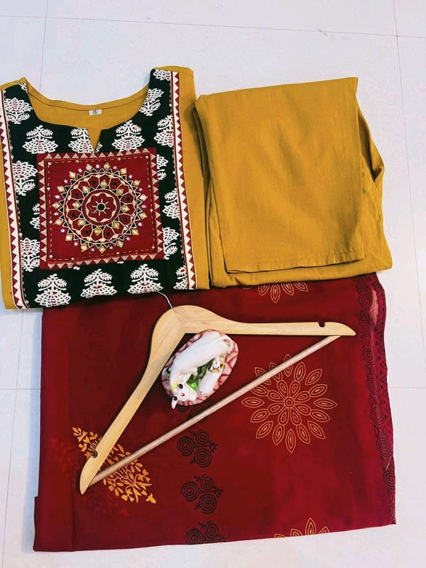 LCJ 5650 NEW FULL EMBROIDERY YOKE STRAIGHT KURTI  PANT MALMAL DUPATTA ARRIVAL 
 - 3XL-46