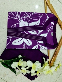 LCJ 5656  New Stylish  rayon  kottan kurti pant set 
 - Purple, L-40