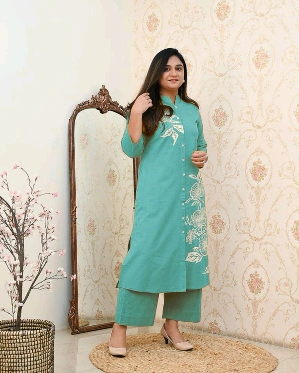 JKW 5657 *New RAYON Cotton  coord set Perfect Traditional  - M-38