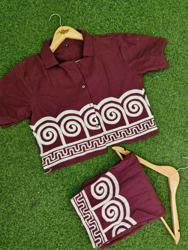 LCW 5661  New Design Launch.*Beautiful                    cotton Cord set Whit Side Pocket  - 2XL-44