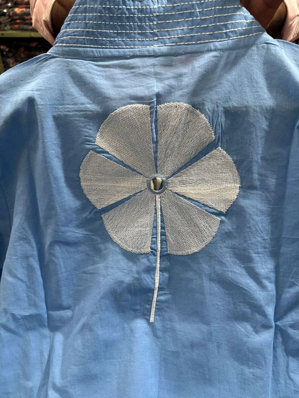 LCW 5698 *New Cotton kurta Pant  full embroidery Work With Side pocket  - XL-42