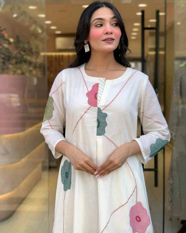 LCW 5699 *New Lonching  Beautiful Heavy qualit cotton  Top pant with Heavy  Embroidery  Work With Malmal Dupatta   - 2XL-44