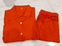 LCW 5713 New look Pure Cotton Embroidered Cord Set With Side Pocket - M-38