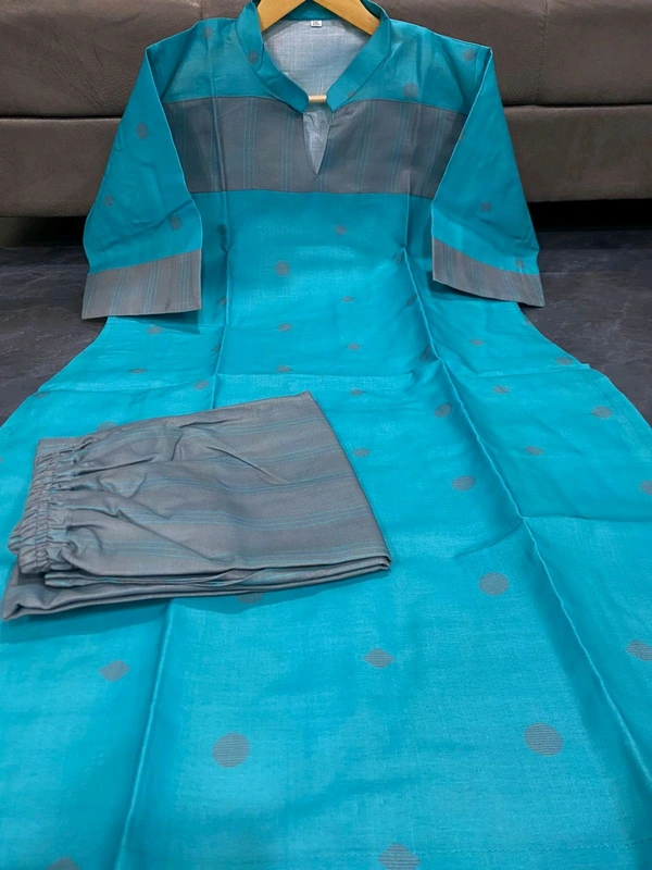 DSS 5713 New Daily Wear Cotton Slub Kurti Pent Set - M-38