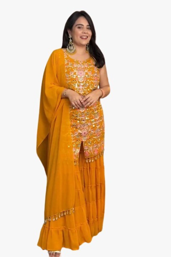 ARYM URJA HEAVY FANCY SHARARA - M