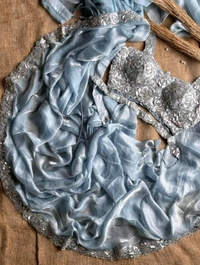 DSS 5787 New Trending designer Soft Space Silk saree collection sequins Dori embroidery work