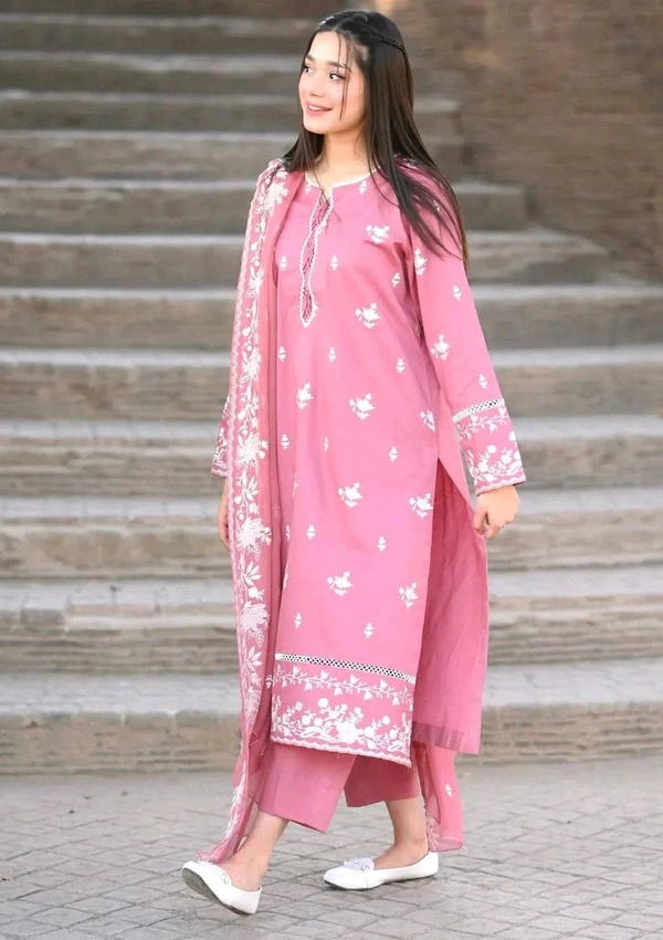 DSS 5791 New Chanderi Silk Suit Which Is Beautifully Crafted & Decorated With Heavy  Cotton Embroidery  - 2XL-44